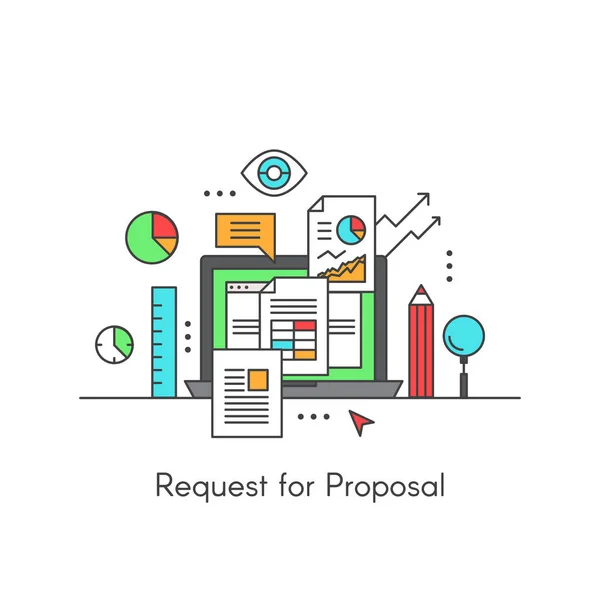 RFP Request for Proposal — Stockvector