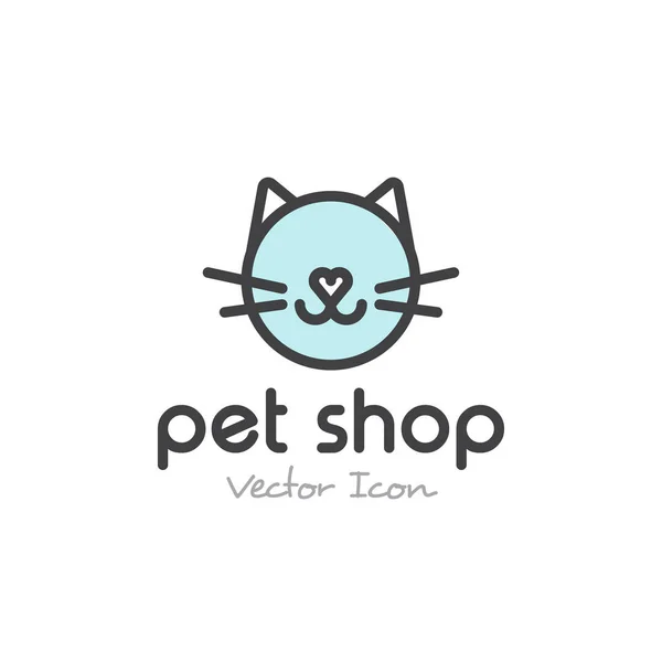 Λογότυπο για κτηνιατρείο ή κατάστημα — Διανυσματικό Αρχείο