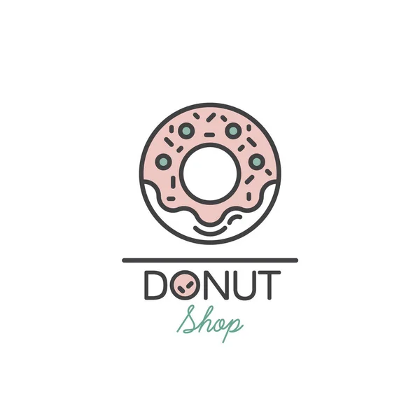 Diseño de logotipo para la tienda de productos de panadería fresca — Vector de stock