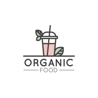  Organik dükkanı veya Pazar için logo