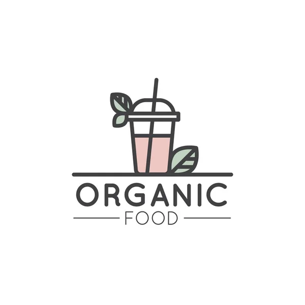 Logo dla organicznych sklepie lub rynku — Wektor stockowy