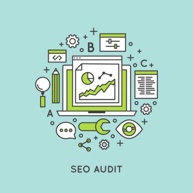 SEO Denetim ve Web sitesi dönüşüm oranı işlem geliştirme