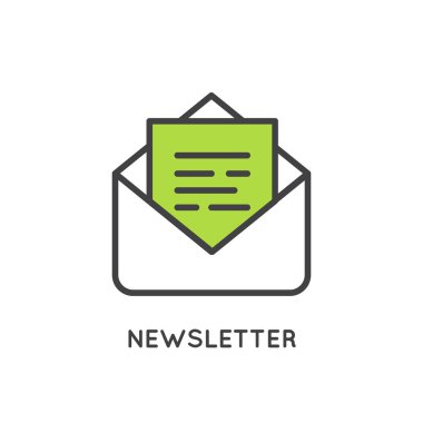 E-posta veya normal posta pazarlama ve promosyon işlem kavramı