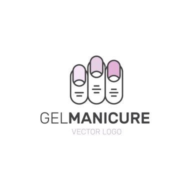 Manikür ve pedikür salonu için logo