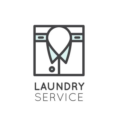 Logo Çamaşırhane Servisi, çamaşır ve Clening yukarı Giysi, Kuru Temizleme, kurutma, Ütü ve ev Araba koleksiyonu ayarla