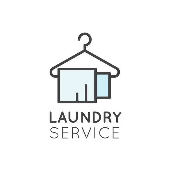Logo Çamaşırhane Servisi, çamaşır ve Clening yukarı Giysi, Kuru Temizleme, kurutma, Ütü ve ev Araba koleksiyonu ayarla