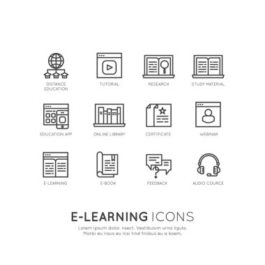 E-öğrenme Hizmetleri, online eğitim, destek, webinar, presenatation, e-kitap, sertifika, geri bildirim