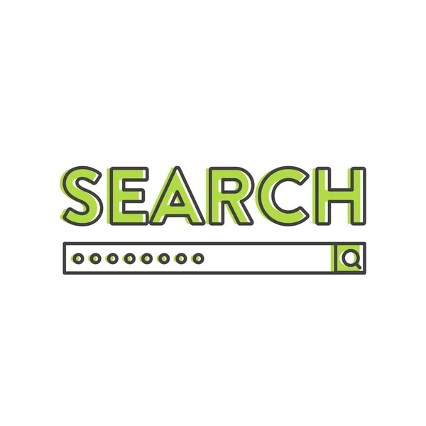 Search Engine programvara — Stock vektor