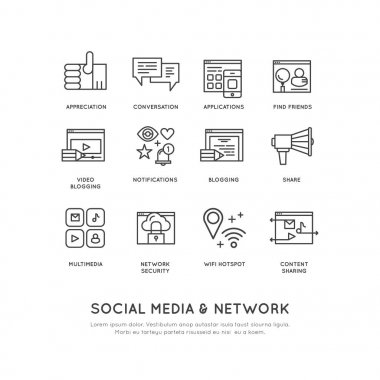 Sosyal ağ bağlantısı gibi paylaşım, takip, bildirim, izle