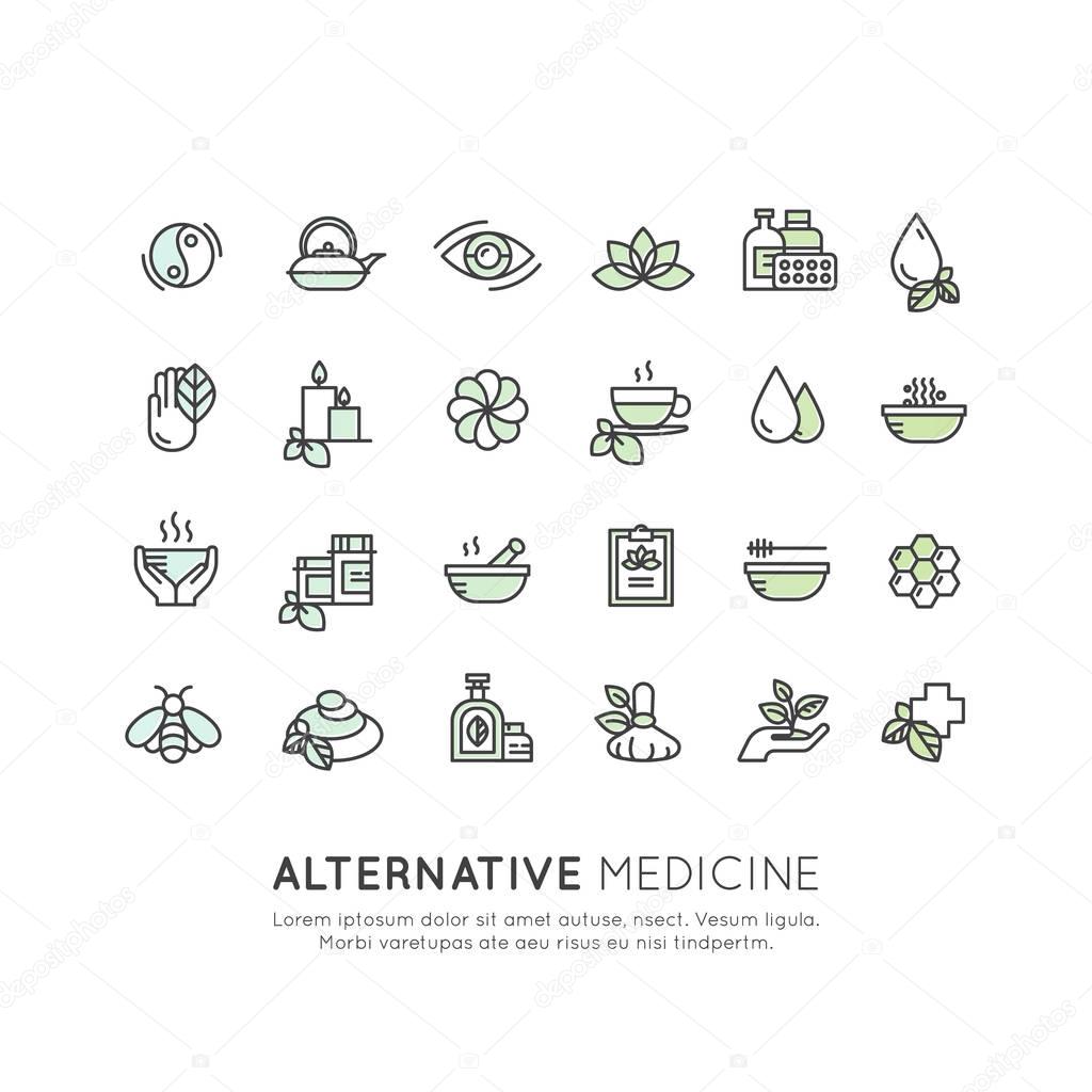 Alternative Medicine. IV Vitamin Therapy, Anti-Aging, Wellness, Ayurveda, Chinese Medicine