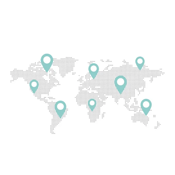Mapy Geo Tag lokalizacji docelowej, sieci Web i mobilne App tła — Wektor stockowy