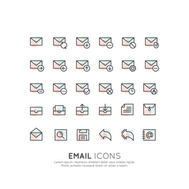 E-posta kutusunda zarf mektup kavramı