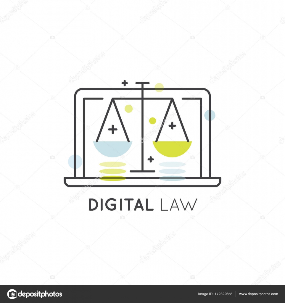 Concept Of Digital Law And Copyright Vector Image By C Bub0bub0 Vector Stock 172322658