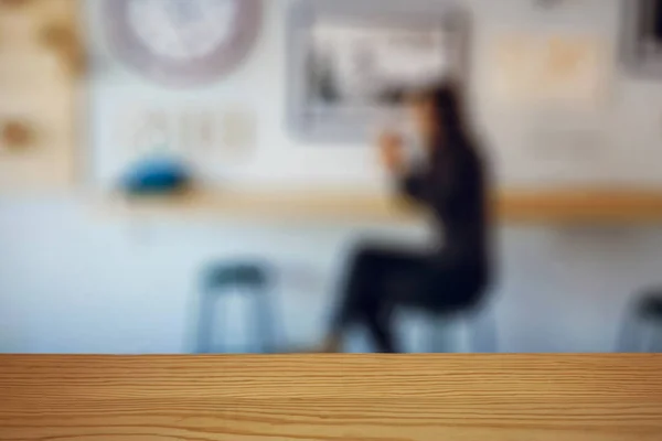 Blurred café tienda fondo — Foto de Stock