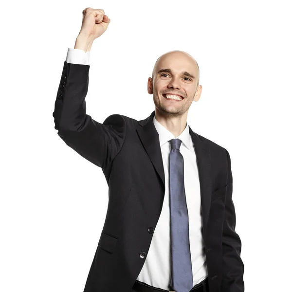 Retrato de un joven ganador —  Fotos de Stock