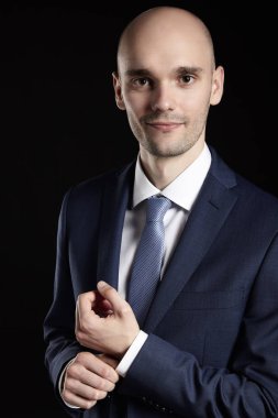 İşadamı sabitleme kol takımı