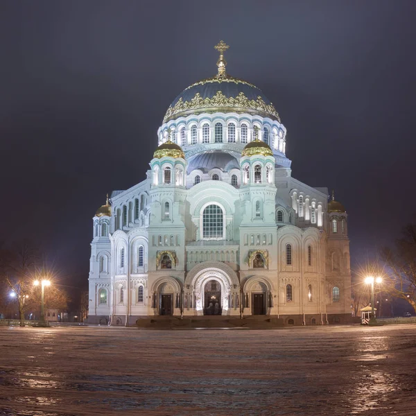 Katedra św. Mikołaja w Kronstadt — Zdjęcie stockowe