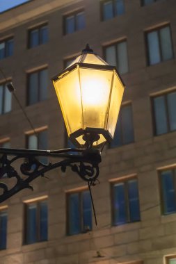 Helsinki, Finlandiya-12 Kasım: gece Helsinki, Finlandiya-Kasım 12 2016.
