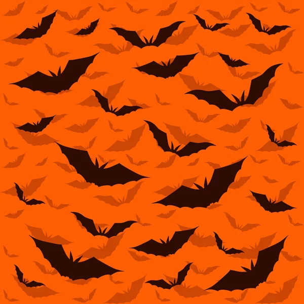 Achtergrond, vleermuis, Halloween — Stockvector