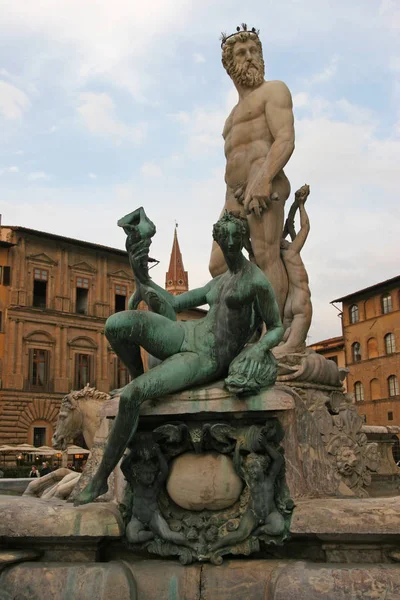 Michelangelo fontanna kwadrat — Zdjęcie stockowe