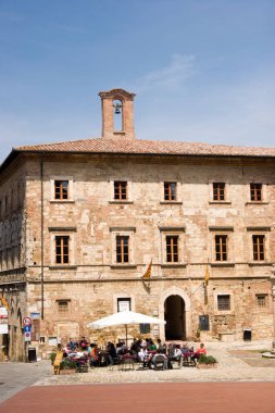 Montepulciano kasaba İtalya