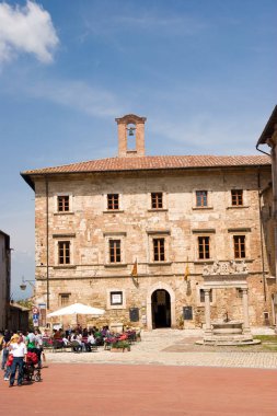 Montepulciano kasaba İtalya