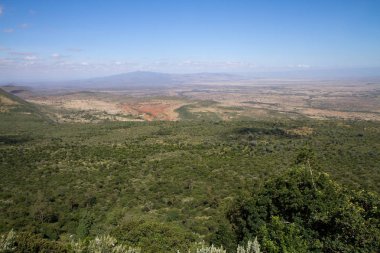 Kenya nairobi görünümünden Rift Vadisi
