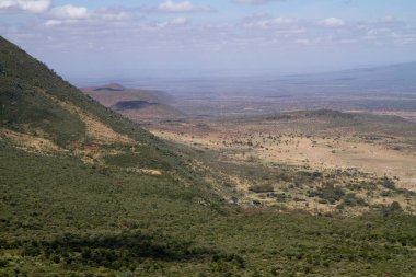 Kenya nairobi görünümünden Rift Vadisi