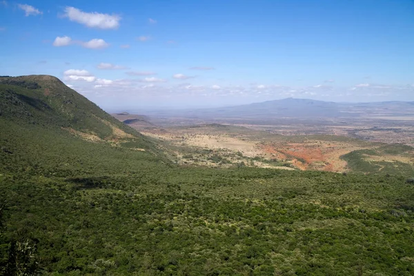 Vista Del Valle Grieta Desde Nairobi Kenay — Foto de Stock
