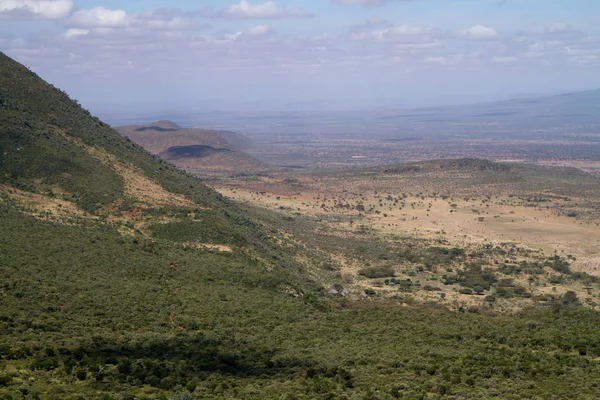 Rift Vue Sur Vallée Depuis Kenya — Photo