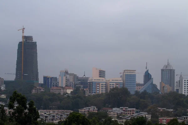 Horizonte de Nairobi en Kenya —  Fotos de Stock