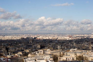 Fransa Paris manzara kış