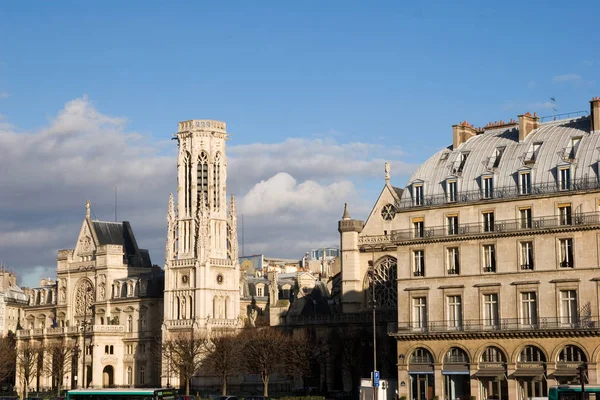 Arquitectura Paris Centro Ciudad — Foto de Stock