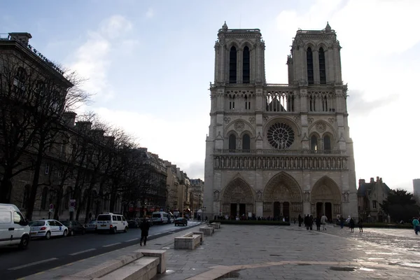 Paris Notre Dame Cathedral — Stock Photo, Image