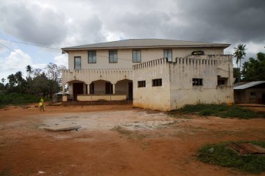 zanzibar taş şehirdeki binaların