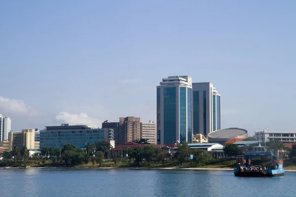 Dar Salaam View Ferry Boat — Stock Photo, Image