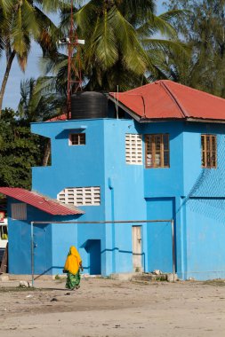 sokak görüntüleri zanzibar insanlar ve yer