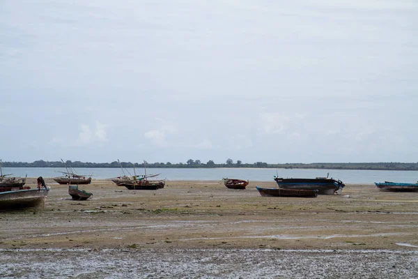Beautiful Beach Sea Zanzibar Indian Ocean — Stock Photo, Image