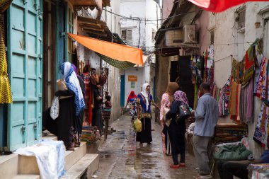 sokak görüntüleri zanzibar insanlar ve yer