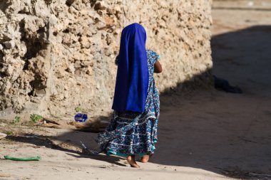 sokak görüntüleri zanzibar insanlar ve yer