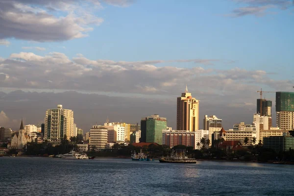 Dar Salaam View Form Ferry Boat — Stock Photo, Image