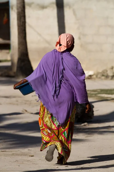 Street Images Zanzibar People Place — Stock Photo, Image