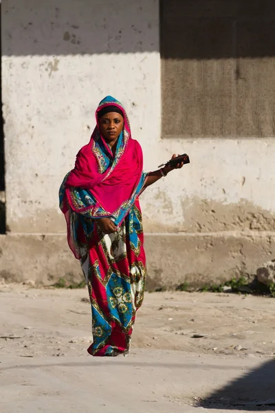 Street Images Zanzibar People Place — Stock Photo, Image