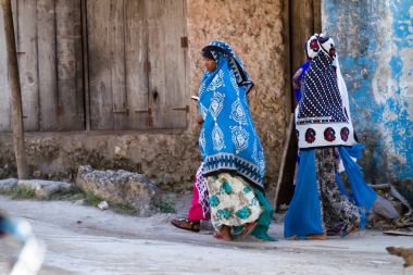 sokak görüntüleri zanzibar insanlar ve yer