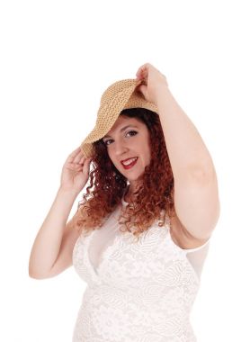 Onun saman tutan kadın vardı.