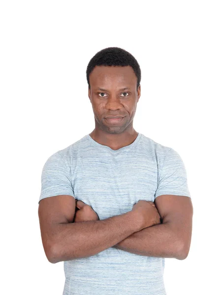 Portrait of serious looking African man — Stock Photo, Image