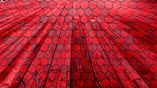 3d renderizado patrón de hexágono colorido con buen color —  Fotos de Stock