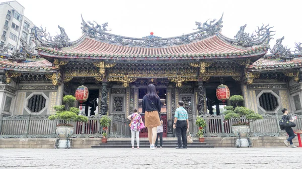 Monga, questo nome Wanhua, il luogo di nascita di Taipei City, il vecchio — Foto Stock