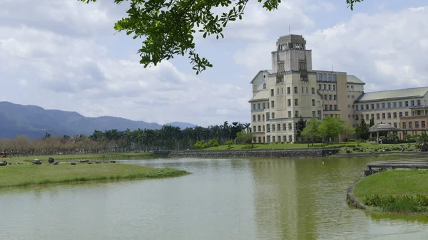 台湾の最も美しい大学、台東東華大学 — ストック写真