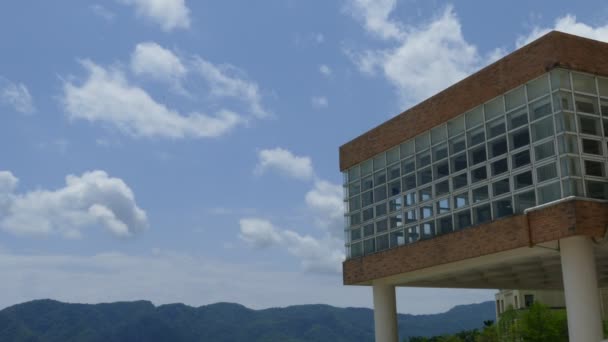 La universidad más hermosa de Taiwán, Taitung Donghua University — Vídeo de stock